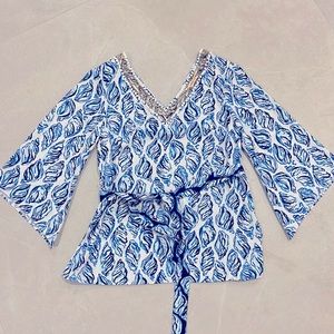 Lilly Pulitzer Tunic top with belt